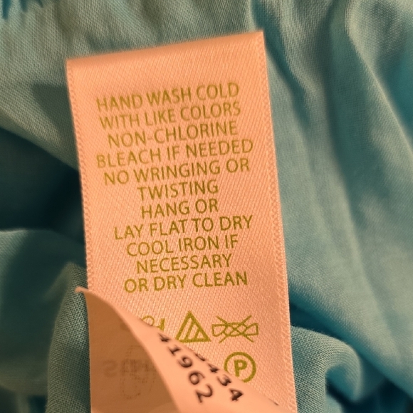 Lilly Pulitzer Strapless Turquoise Dress - Picture 11 of 16